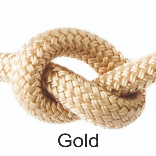 Shiny gold ppm d b rope o 12mm 0